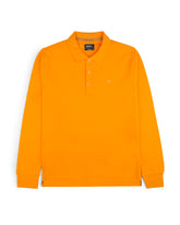 Men's Full Sleeve Polo - Orange